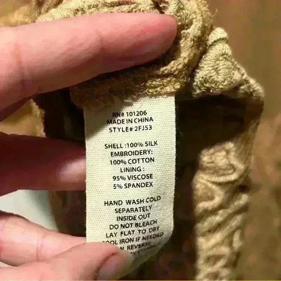 Soft surroundings 100 % silk Renee Cowl Tunic Sz.med. Oversized boho laganlook - Picture 8 of 8